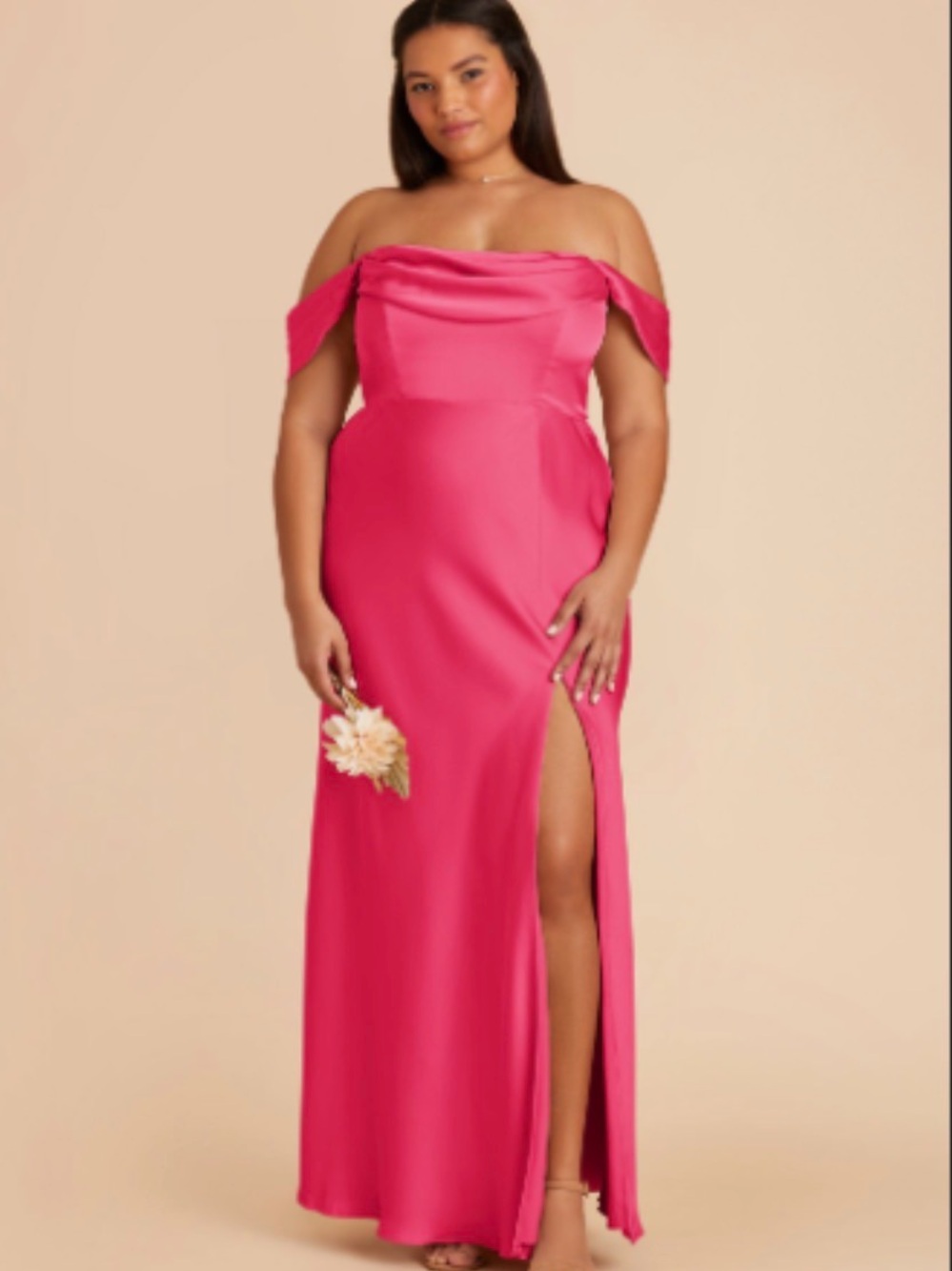 Birdy Grey Vibrant Fuchsia Maxi Dress